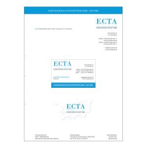 Ecta GmbH Geschäftspapiere